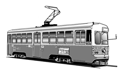 函館市電 はこだての路面電車 昔の車両のご紹介 600型解説のページ